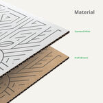 black ink shipping boxes material